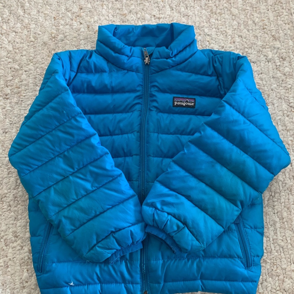 Kid’s 3T Bright Blue Down Sweater